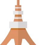 Tokyo Tower SVG Icon